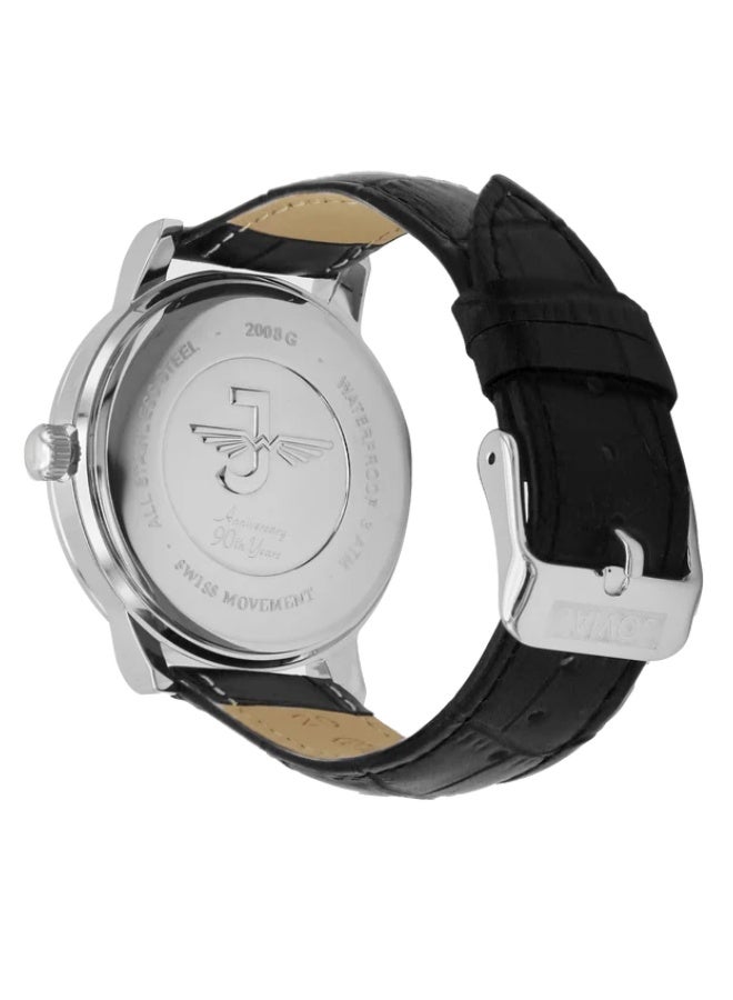 JOVIAL 2008GSLQ11E Men's Fashion Watch, 42mm, Elegant Classic Design - Image 2