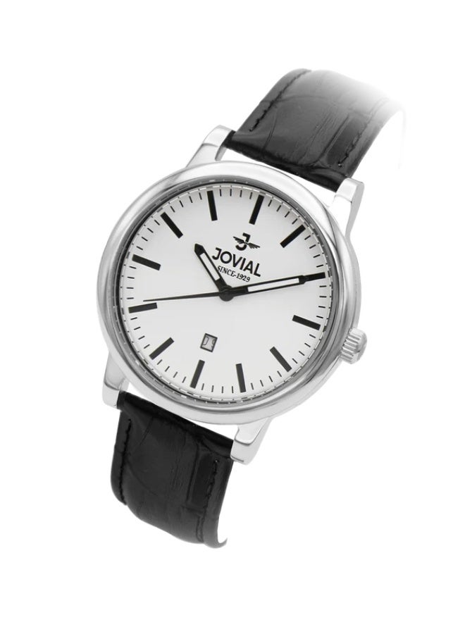 JOVIAL 2008GSLQ11E Men's Fashion Watch, 42mm, Elegant Classic Design - Image 1