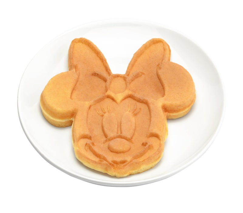Disney Disney Minnie Mouse Waffle Maker by Select Brands - Premium Minnie Mouse Kitchen Accessory - Kitchen Appliance for Disney Lovers - 7" Waffles, Pink  - Image 5