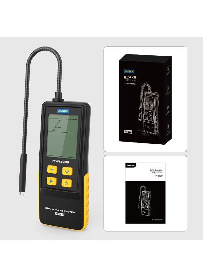 أوتول جهاز اختبار سائل فرامل السيارة AS502 لاختبار محتوى الماء - Image 2