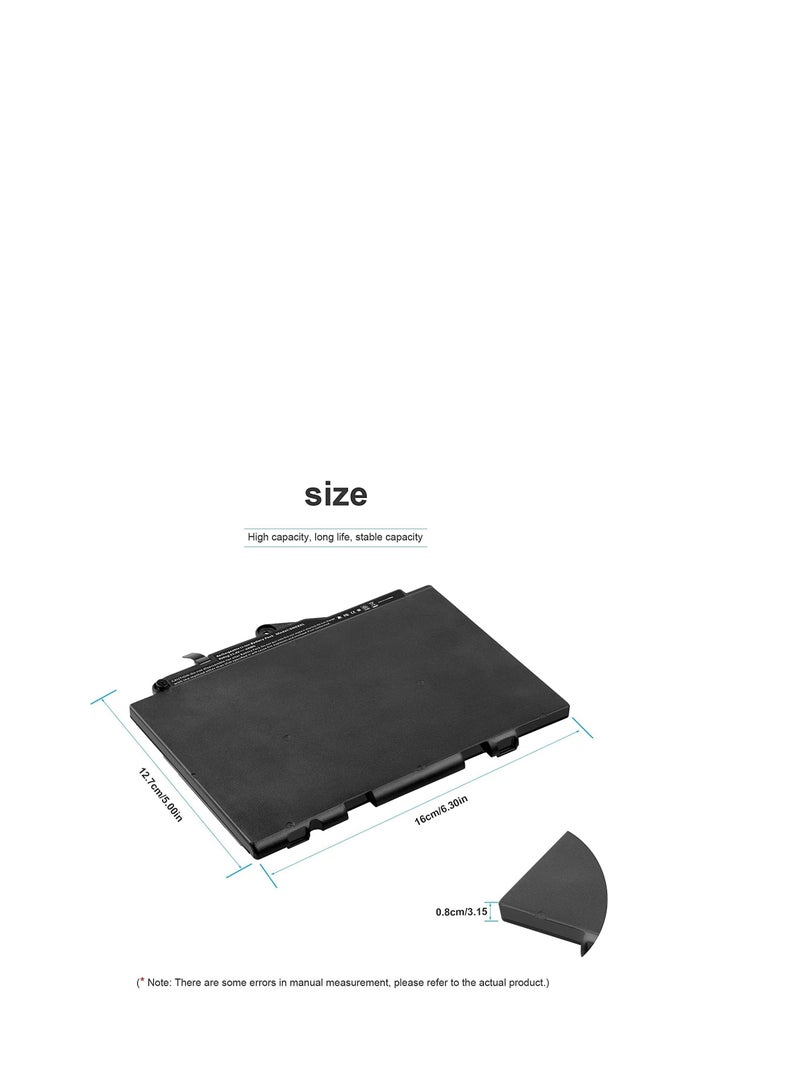 Terabyte SN03XL ST03XL 11.4V 44Wh New Laptop Battery Compatible for HP EliteBook 820 G3 EliteBook 820 G4 EliteBook 725 G3 EliteBook 725 G4 Series - Image 3