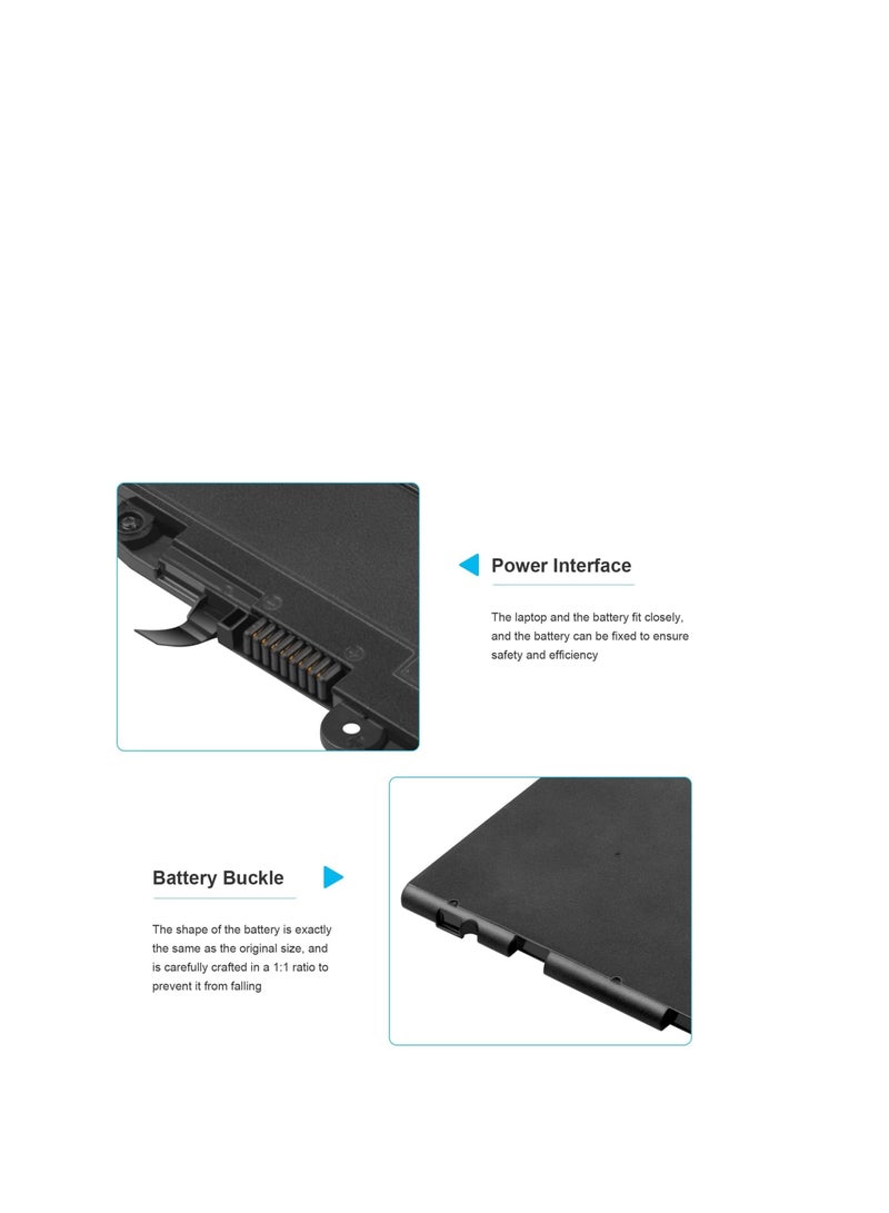Terabyte SN03XL ST03XL 11.4V 44Wh New Laptop Battery Compatible for HP EliteBook 820 G3 EliteBook 820 G4 EliteBook 725 G3 EliteBook 725 G4 Series - Image 4