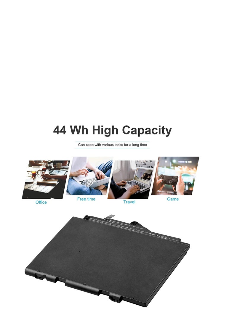 Terabyte SN03XL ST03XL 11.4V 44Wh New Laptop Battery Compatible for HP EliteBook 820 G3 EliteBook 820 G4 EliteBook 725 G3 EliteBook 725 G4 Series - Image 5