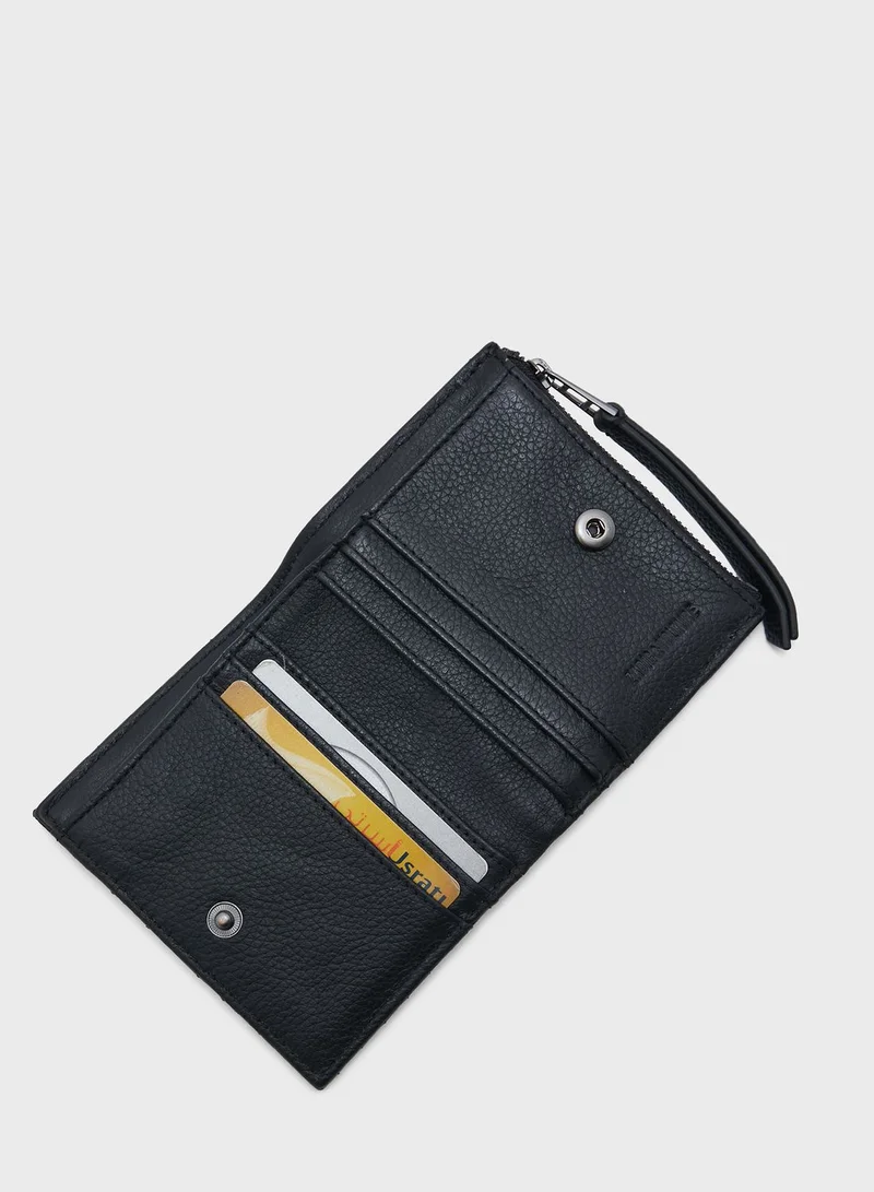ZADIG & VOLTAIRE Fold Textured Wallet