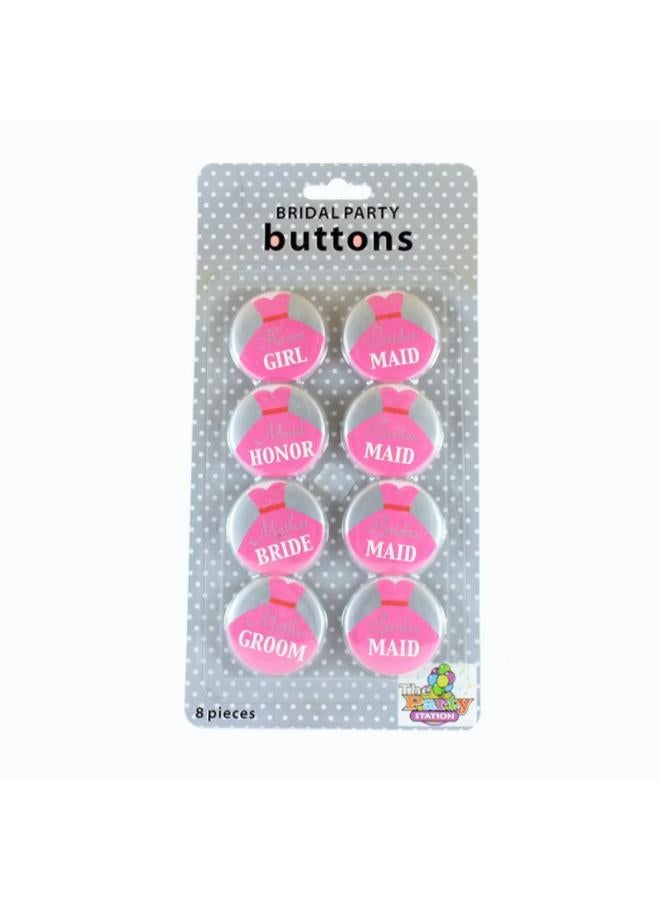 Wedding Bride Buttons 4.5cm - Image 2