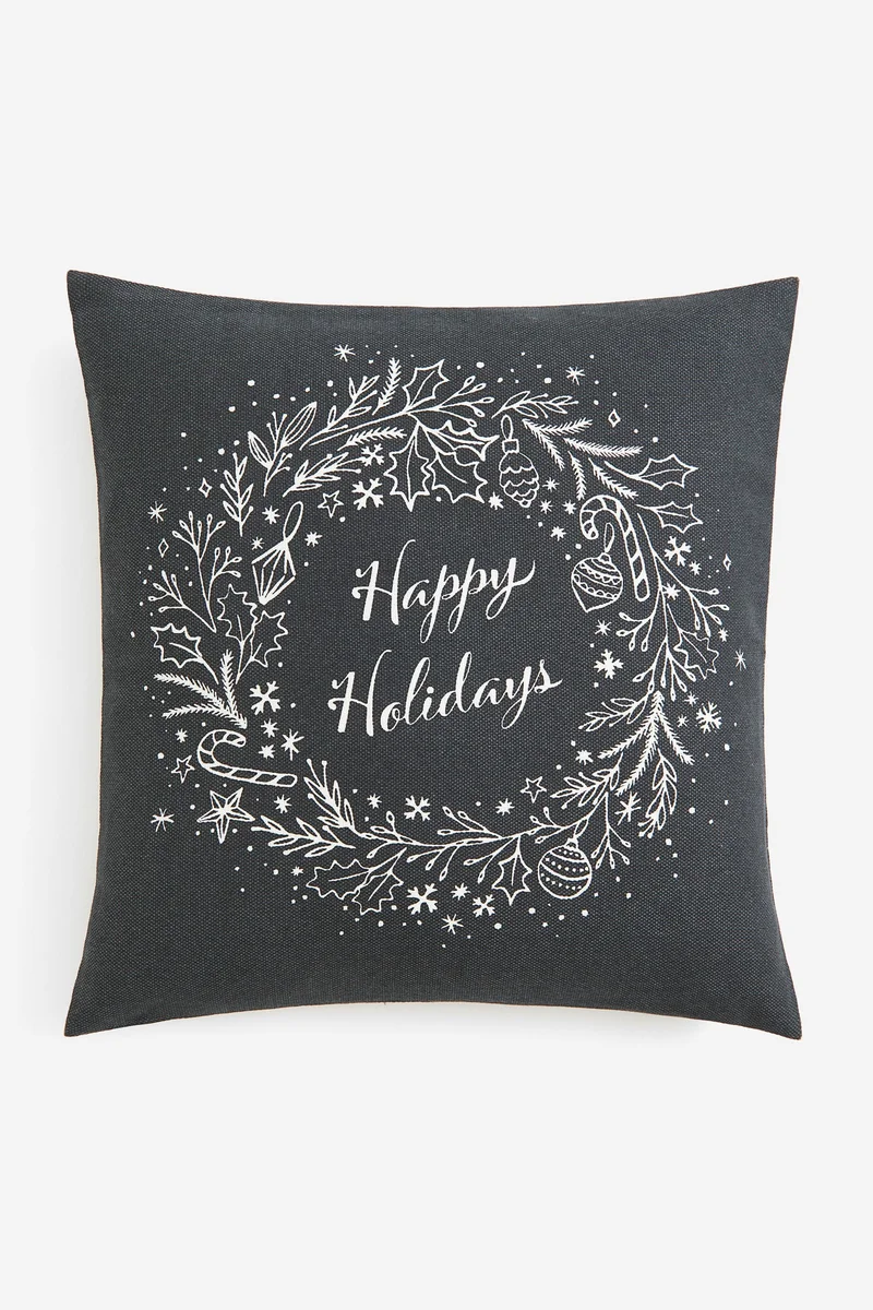 H&M Printed cushion cover