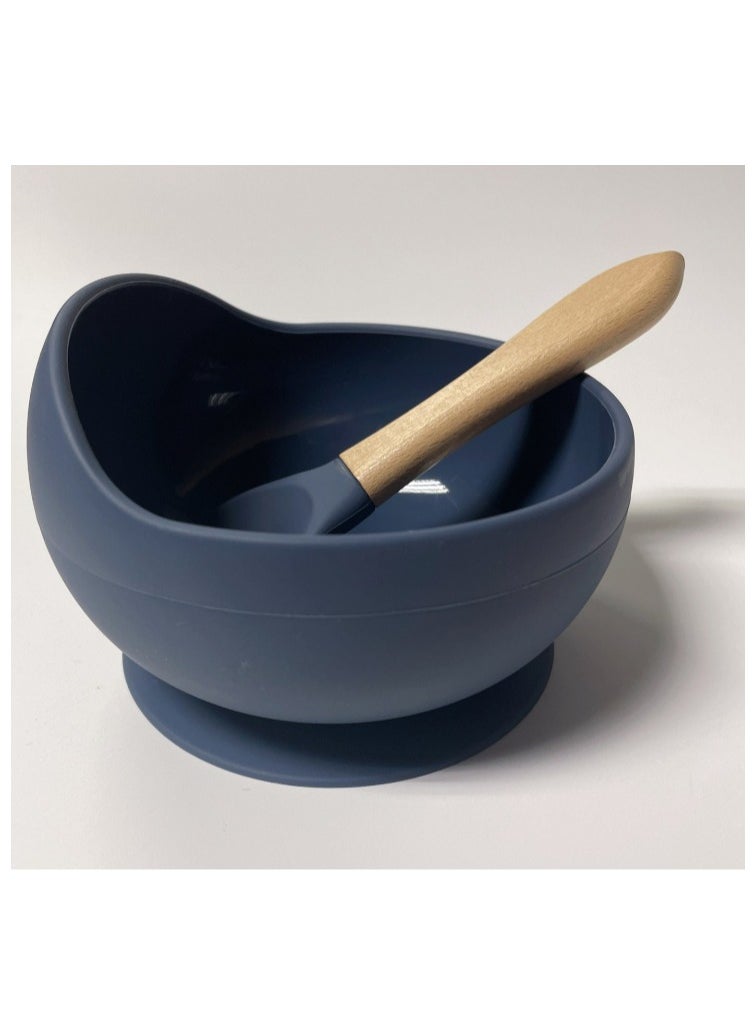 EBMINI - New Anti Drop Silicone Suction Cup Baby Bowl - Image 1