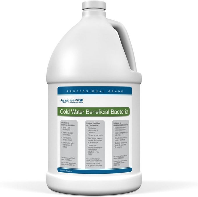 COLD WATER BENEFICIAL BACTERIA WATER TREATMENT PRO CONTRACTOR GRADE LIQUID CONCENTRATED 1 GALLON 98895