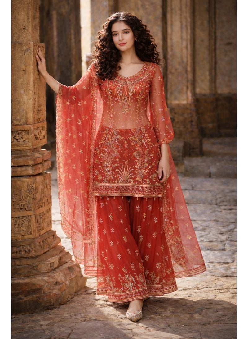 Kesariya Noor Set
