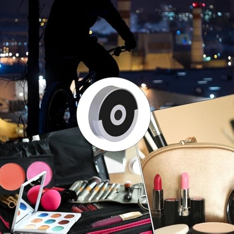 أنكوفو ABS Light for Purse – Sensor Activated LED Bag Lamp | Compact Round Light with Hook for Nursing Bedside Use, Automatic Illumination Accessory for Women’s Handbag Travel or Nighttime Convenience - Image 5