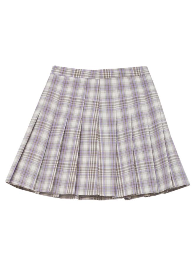Children's Clothing New Korean Style Plaid Skirt For Middle And Big Children And Girls Summer Baby Waist Skirt Children's Pleated Skirt Costume 