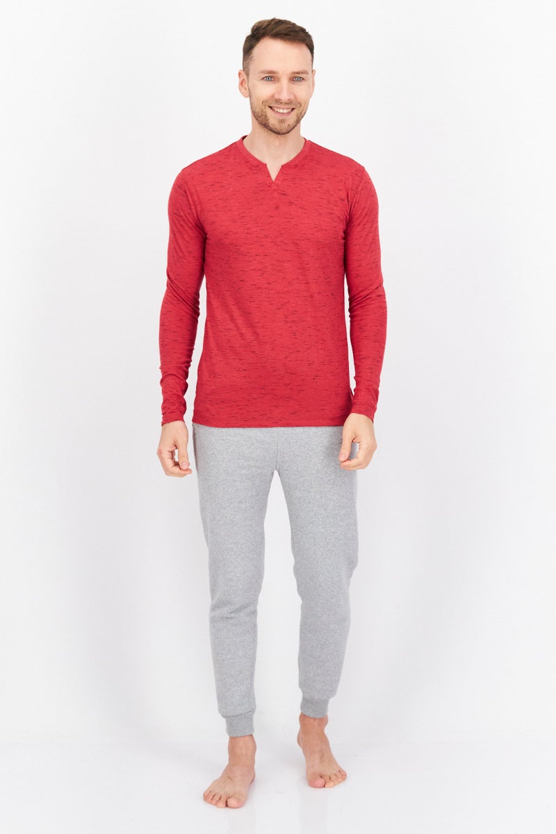 Company Eighty One تي شيرت تدريب رياضي للرجال، أحمر - Image 3