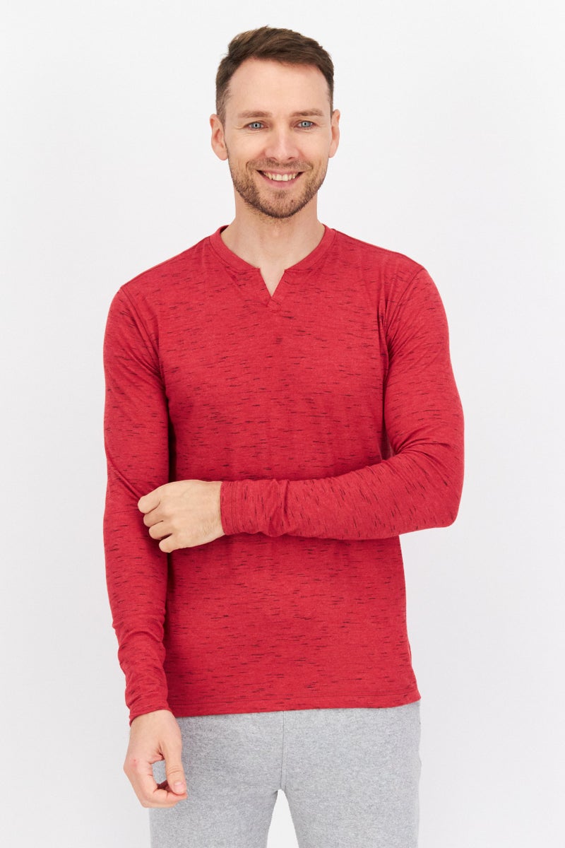 Company Eighty One تي شيرت تدريب رياضي للرجال، أحمر - Image 1