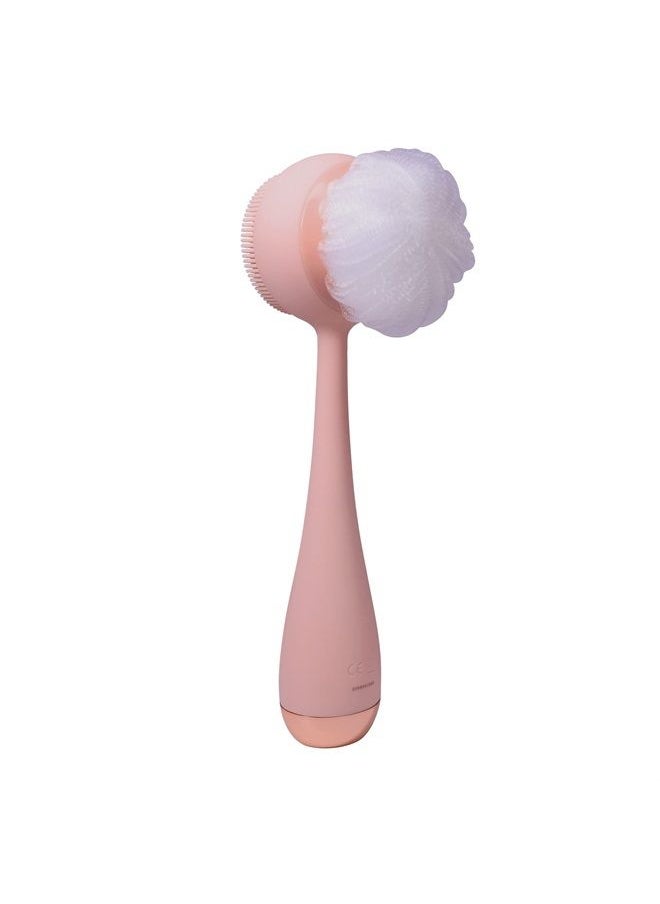 PMD Beauty PMD Clean Body - Smart Body Cleansing Device with Silicone Brush & Three Interchangeable Attachments - Waterproof - SonicGlow Vibration - Cleanse, Exfoliate, & Massage Body  - Image 1