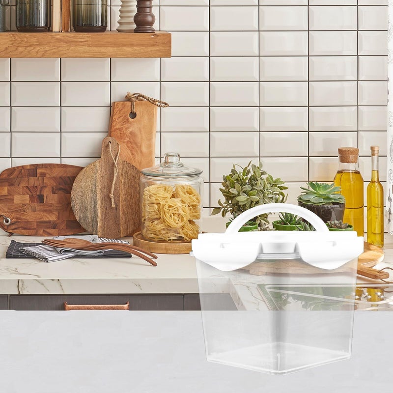 Garneck Large Airtight Container With Lid For Fridge Freezer Food Storage 1l - Image 5