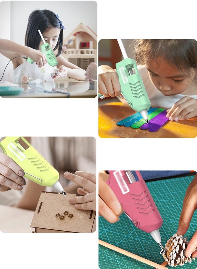 40w Hot Melt Glue Gun with 3mm Nozzle and 1.2m Power Cord - Heavy Duty Aluminum Alloy, Overheat Protection, Compatible with 11mm Glue Sticks, Suitable for Crafts, DIY, Making Toys, Models, Woodwork, - Image 5