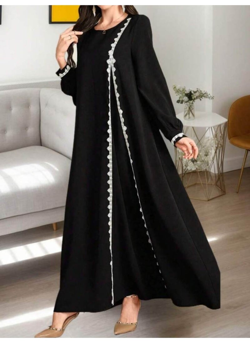 A soft, luxurious Saudi crepe abaya that suits your refined taste.