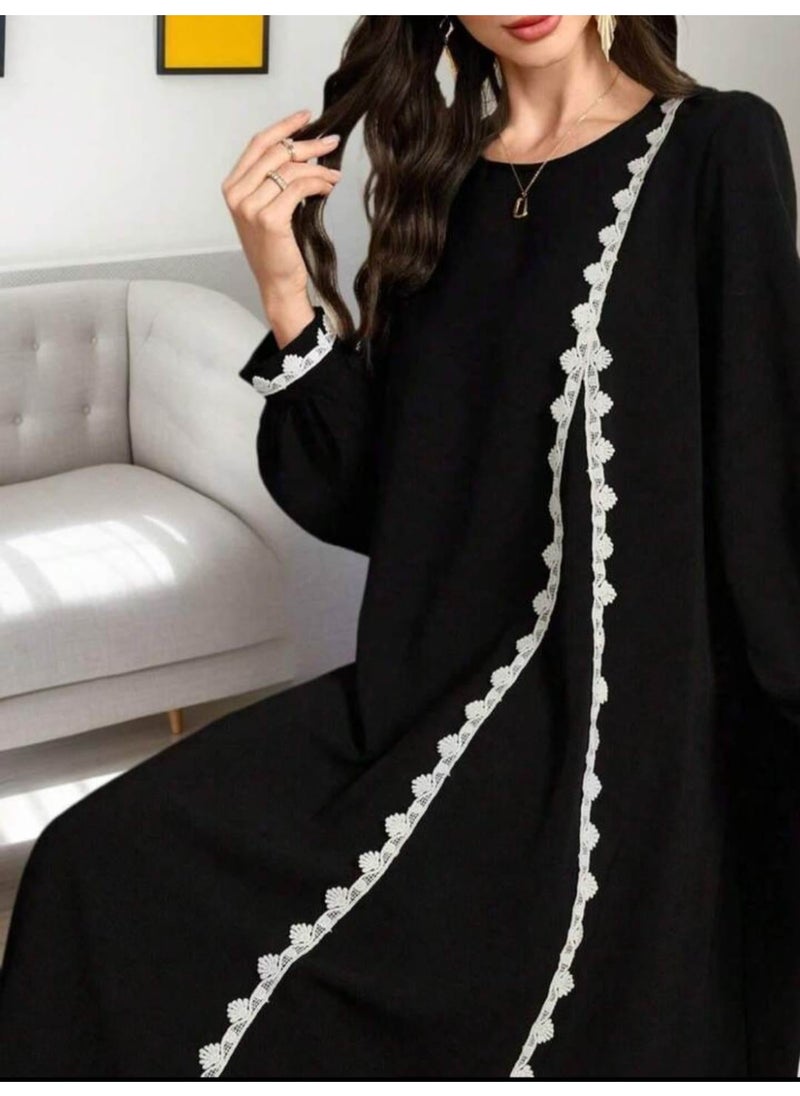 A soft, luxurious Saudi crepe abaya that suits your refined taste.