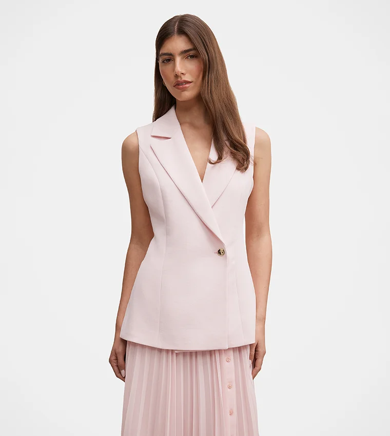 Forever New Selena Sleeveless Tailored Blazer