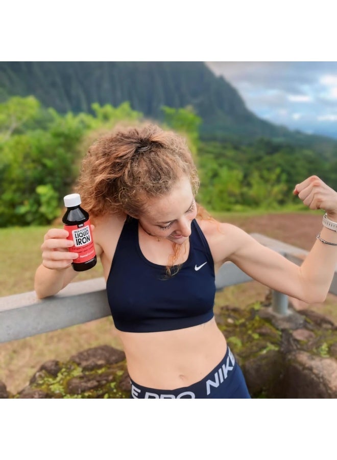 NovaFerrum 125 High Potency Liquid Iron Supplement for Adults, 6 fl oz (180 mL) - Image 4