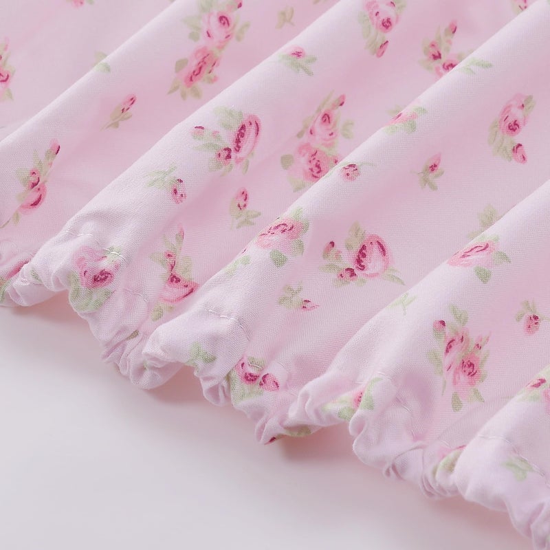 Modern Threads Silky Soft Microfiber and Wrinkle Free Sheets - Luxurious Microfiber Bed Sheets Includes Flat Sheet, Fitted Sheet with Deep Pockets, & Pillowcases Blush, King - Image 5
