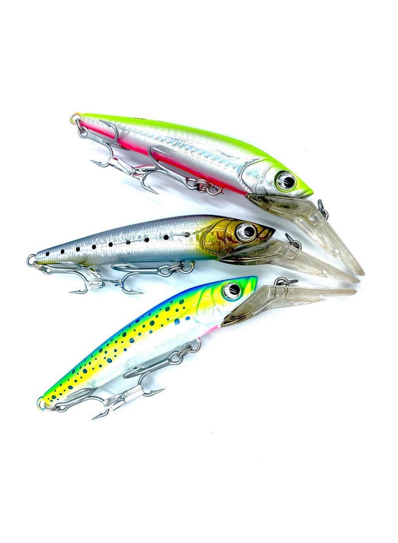 Asari BIG MAC Magnum Fishing Lure – 110mm Premium Hard Bait – Sinking Predator Lure – 3 Colors Available - Image 4