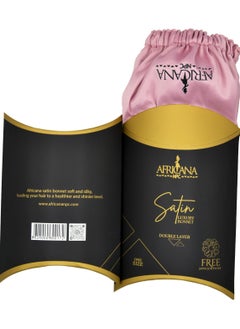 AFRICANANPC Luxury Satin Bonnet + Free Scrunchie - NPC  - Image 2