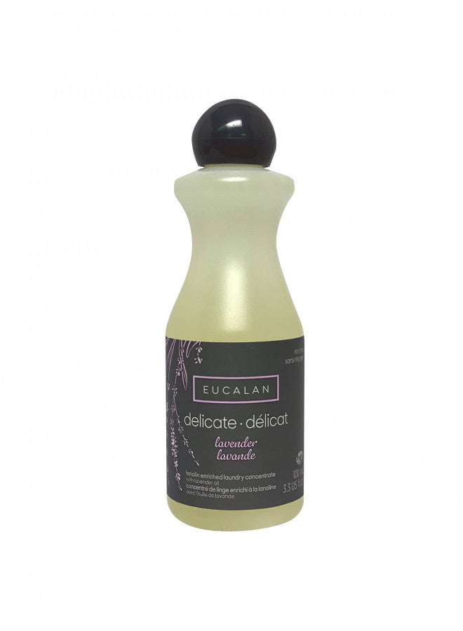 EUCALAN Delicate Wash غسيل الأقمشة الفاخرة 3.3 أونصة: لافندر - Image 1