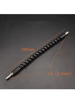 Mass Pro Mass Pro Flexible Shaft Magnetic Screwdriver Extension Drill Bit Adapter Holder for Electronic Power Drill 6mm Inch Hex Shank Drive 295 cm Long 1Pc Screwdriver Bit Set Pack of 1  - Image 4