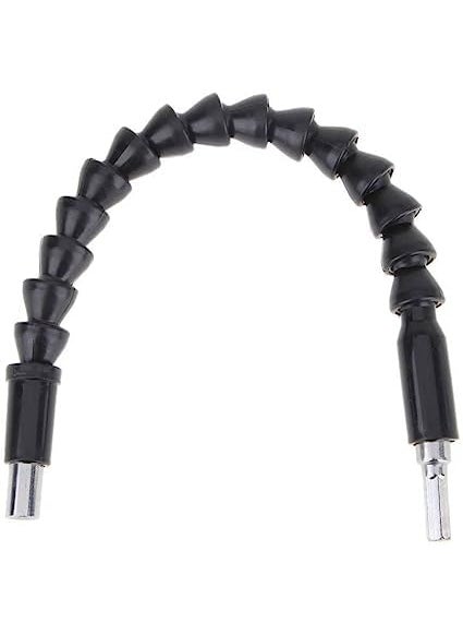 Mass Pro Mass Pro Flexible Shaft Magnetic Screwdriver Extension Drill Bit Adapter Holder for Electronic Power Drill 6mm Inch Hex Shank Drive 295 cm Long 1Pc Screwdriver Bit Set Pack of 1  - Image 1