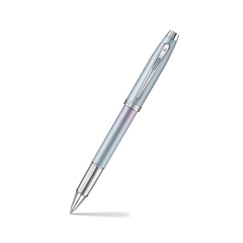 Sheaffer Expressions 100 Ballpoint Pen Blue and Pink Pearlised Gradient Rollerball Pen - Image 1