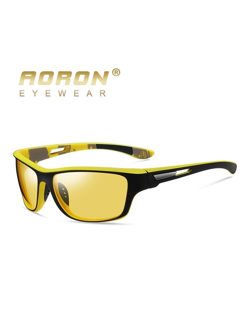 Aoron Men's Outdoor Sports Polarized Windproof Sunglasses - Image 1