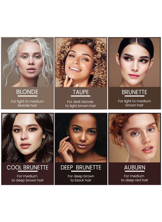 True + Luscious Brow Definer Pencil - Pomade & Powder Combo With Organic Castor Oil - Fills, Shapes Eyebrows - Waterproof - Cool Brunette - Image 5