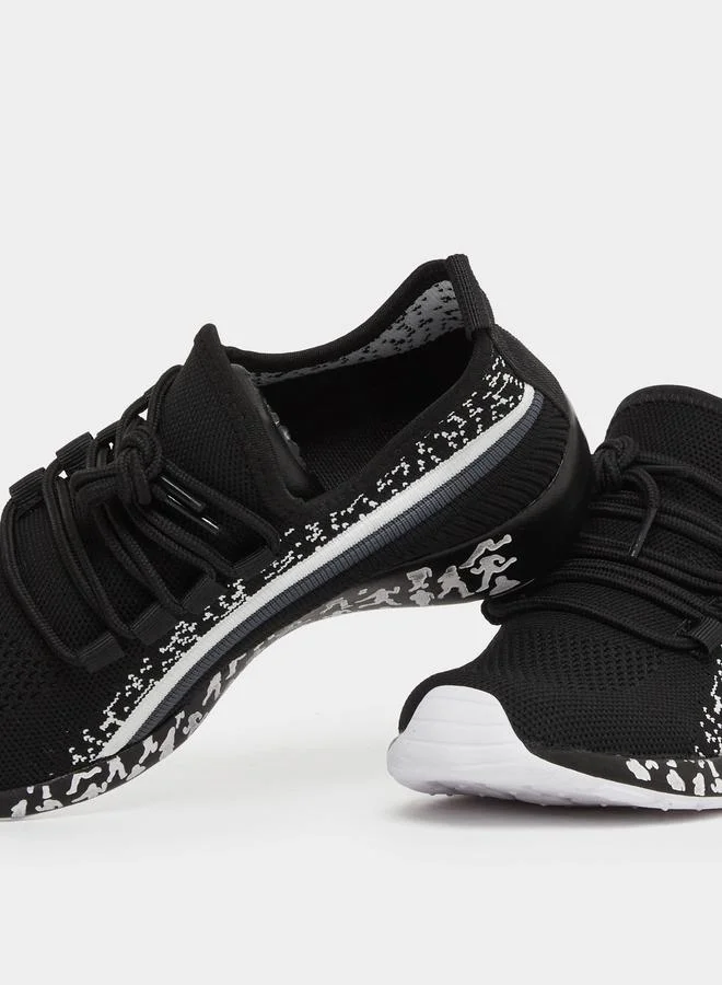 Styli Styli Textured Mesh Lace Up Sneakers
