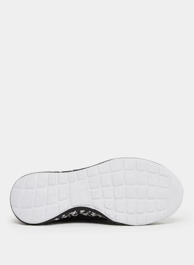 Styli Styli Textured Mesh Lace Up Sneakers
