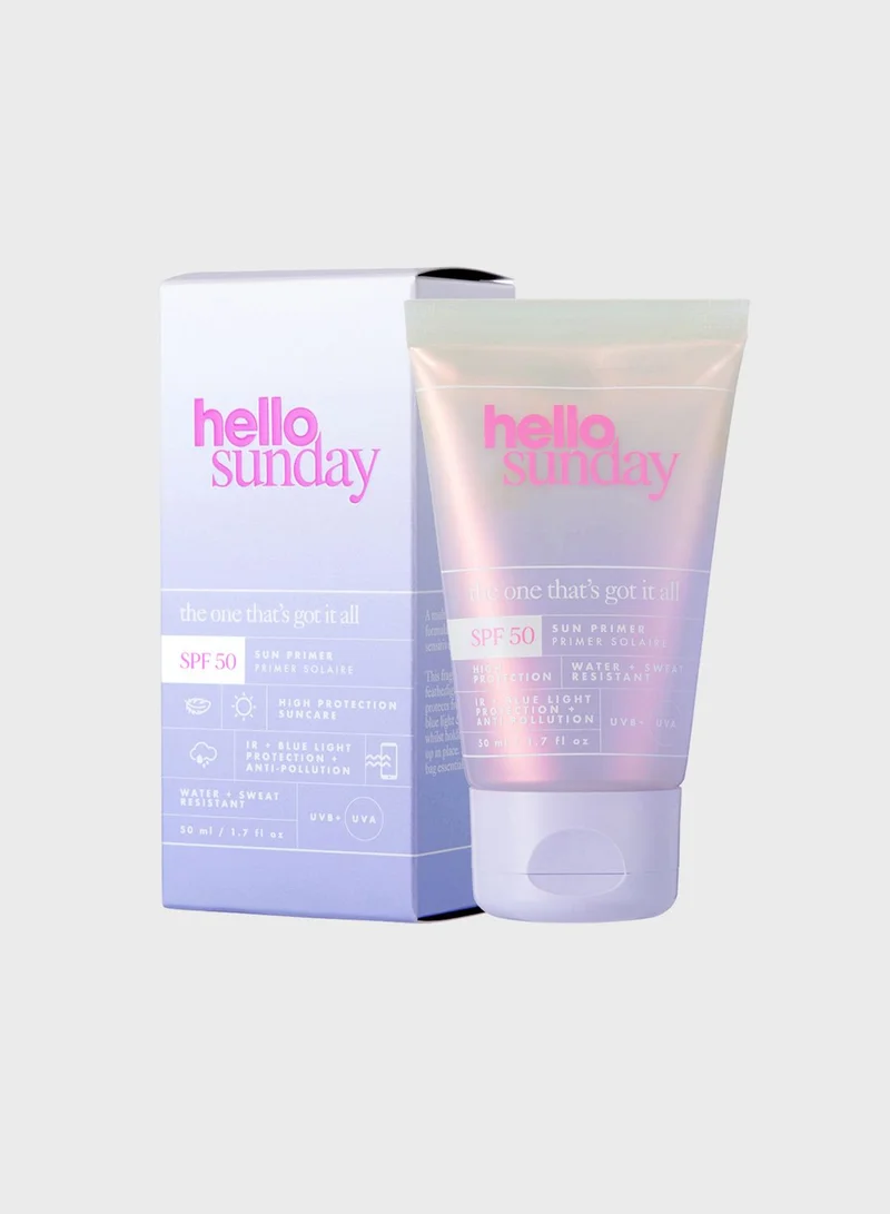 hello sunday The One That's Got It All - Sun Primer Spf 50 50Ml