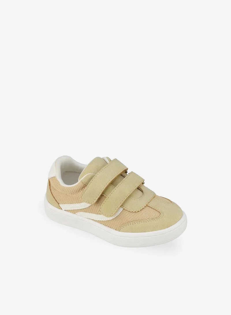 جونيورز Girls Hook & Loop Ankle School Sneakers