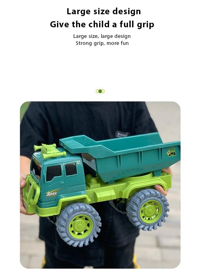 null - Large scale simulation engineering vehicle excavator，building toys, inertia engineering truck toy cars,Truck Toys Transport Car Carrier Truck Toys Car Playset Toys For Kids ，The toy car that can slide is particularly resistant to falls toys suitable for boys and girls Holiday gifts, birthday gifts - Image 1