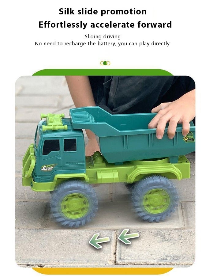 null - Large scale simulation engineering vehicle excavator，building toys, inertia engineering truck toy cars,Truck Toys Transport Car Carrier Truck Toys Car Playset Toys For Kids ，The toy car that can slide is particularly resistant to falls toys suitable for boys and girls Holiday gifts, birthday gifts - Image 1