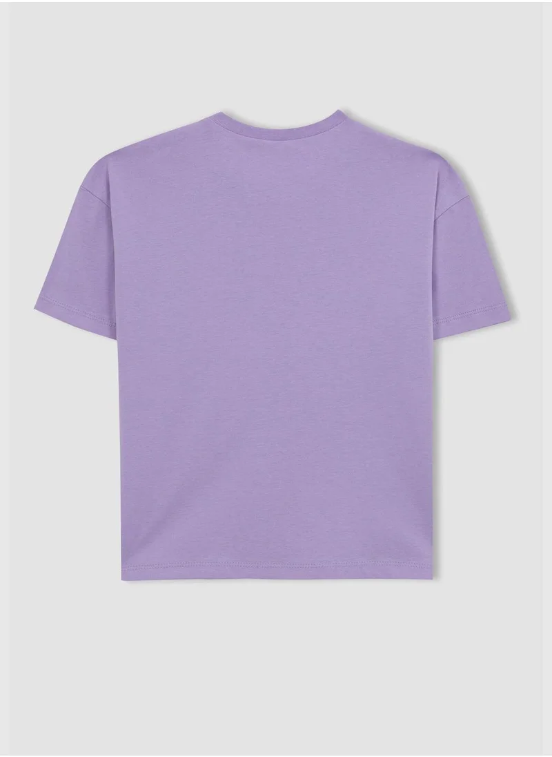 DeFacto Girl Knitted Short Sleeve Body