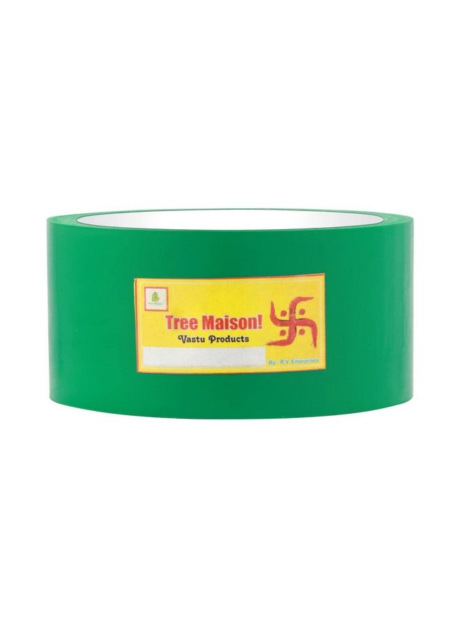 TREE MAISON CORONATING HOMES Vastu Green Tape |Size - 2 Inch | Length- 20 Meter (Approx) | Vastu Tape Remedy for Toilet | Vastu Tape for Main Door Entrance | Pack of 1 - Image 1