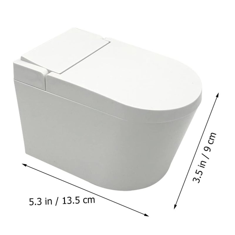 Windproof Wall Mounted Toilet Shaped Ashtray With Lid For Bathroom Home Outdoor Use - Image 4