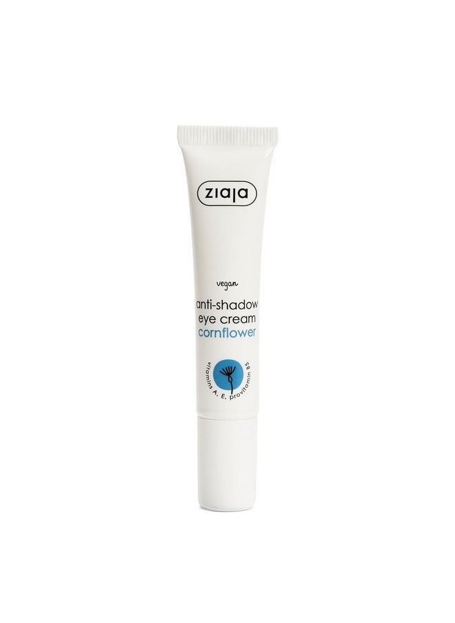 Ziaja Ziaja - Cornflower Anti-Shadow Eye Cream - Nourishing - Smoothing - 15ml  - Image 1