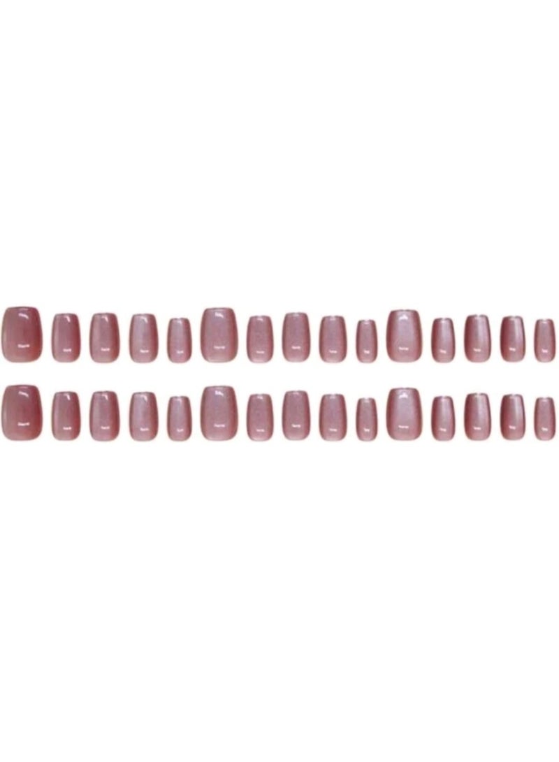 Shein Cat Eye NailS Removable, Elegant - Image 2