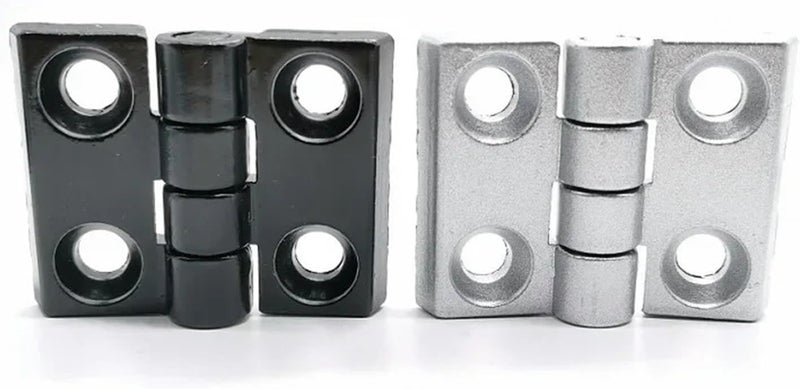 1pc 2020 3030 4040 Aluminum Profile Accessory Zinc Alloy Hinge for 2020 3030 4040 Aluminum Profile Extrusion(3030 Black) - Image 1
