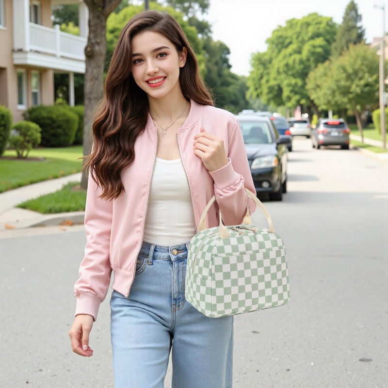 Bluboon Lunch Box for Women Cute Lunch Bag Reusable Insulated Lunch Bags Large Capacity Lunchbox Cooler for Work Picnic or Travel - Image 4