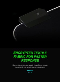 Flash Hawk RGB Gaming Mouse Pad 800*300mm Size,14 LED Modes Extended Large Table Desk Mat Mousepad for PC Computer MacBook Keyboard Mat Anti-Slip  - Image 4
