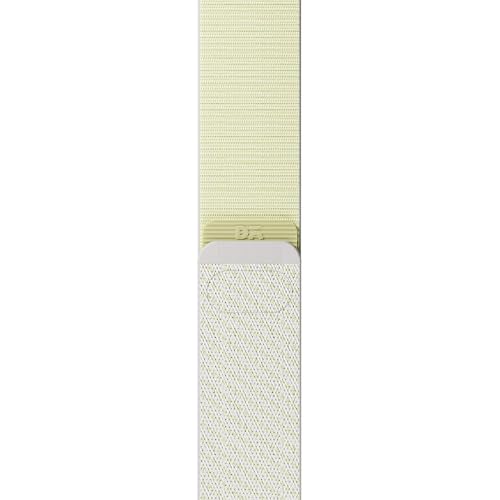 DailyObjects Canary Pop Track Nylon Watch Strap Compatible with Apple Watch Series11/10 46mm|Ultra 3/2 and Ultra-49mm |9/8/7 (45mm) | Series SE3/SE2/SE/6/5/4 (44mm) -Watch Not Included - Image 2