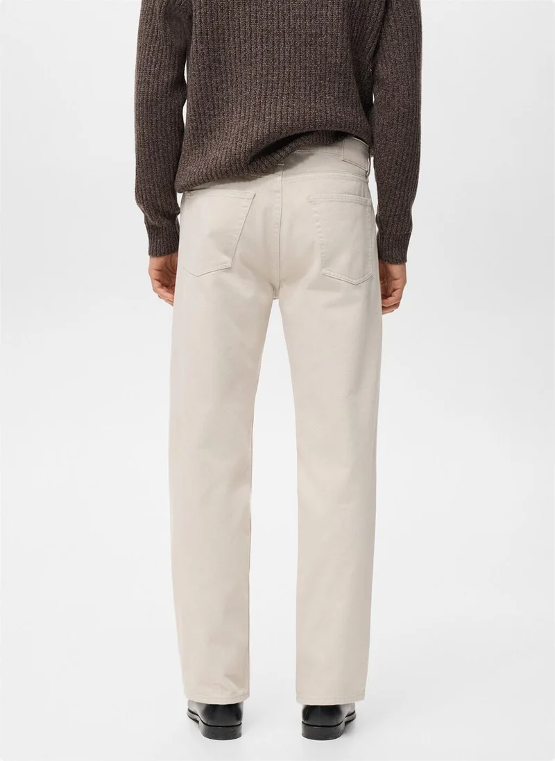 Mango Man Moby straight-fit jeans