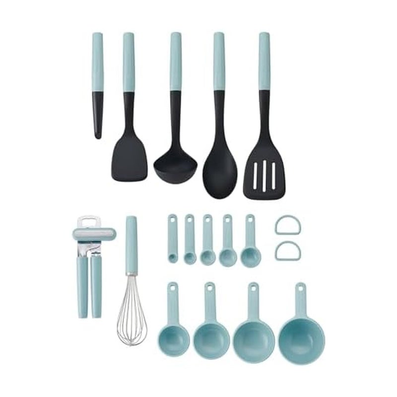 KitchenAid Universal Tool and Gadget Set, 16 Piece, Mineral Water - Image 1